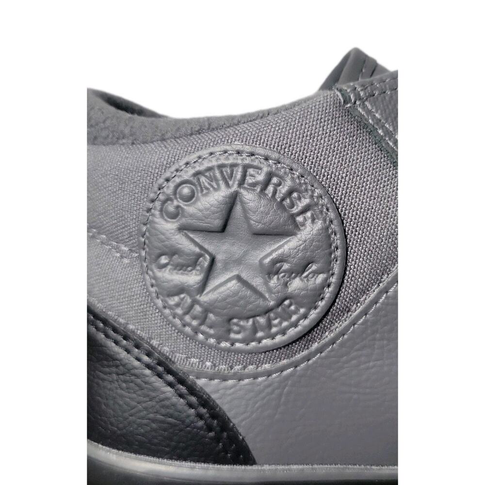 Converse All Star TECTUFF Shoes M Sz 8/W Sz 10 Gray Faux Fleece Lined Sneakers - Picture 7 of 11